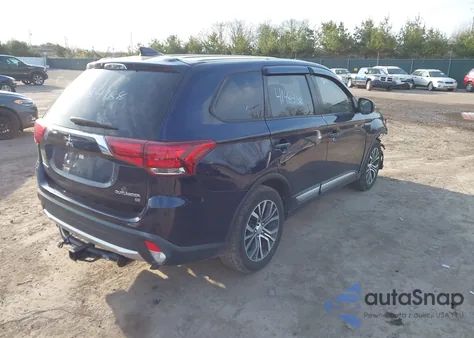 2018 Mitsubishi Outlander Se from USA, damaged, VIN JA4AD3A37JZ021888